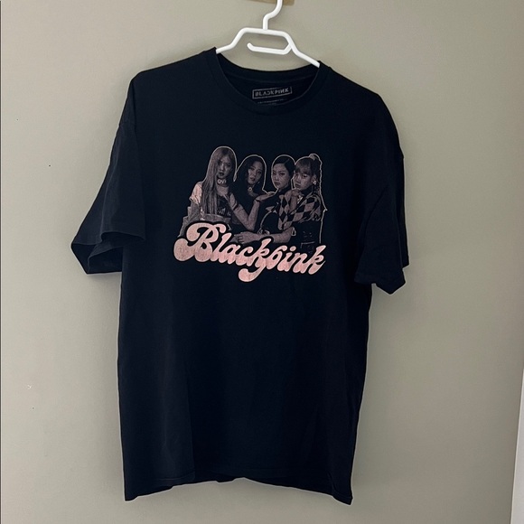 Other - Blackpink 2022 Graphic Band T Shirt Black Pink K Pop XL